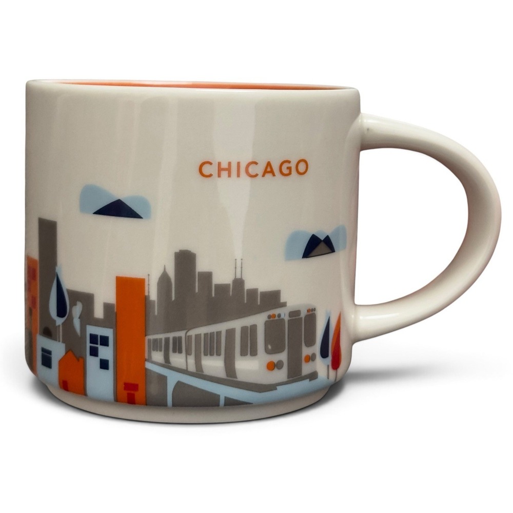 Starbucks You Are Here Chicago Illinois 14oz Mug 2015